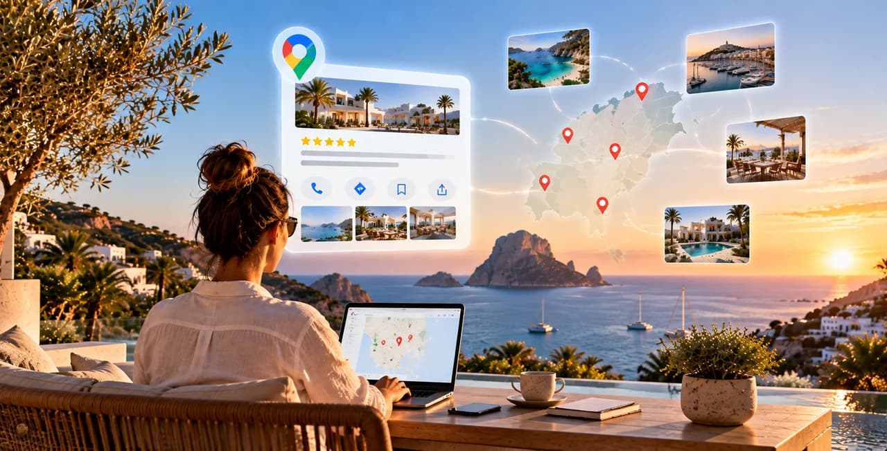 Google business profile for Ibiza businesses: How to win local search