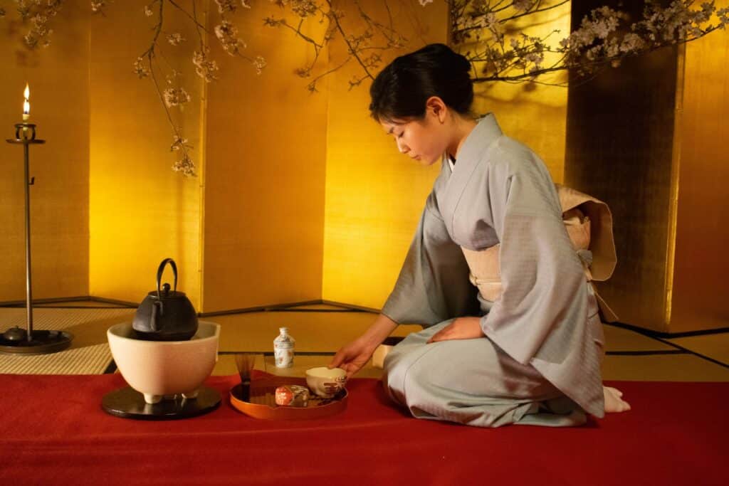 Cérémonie du thé au Japon