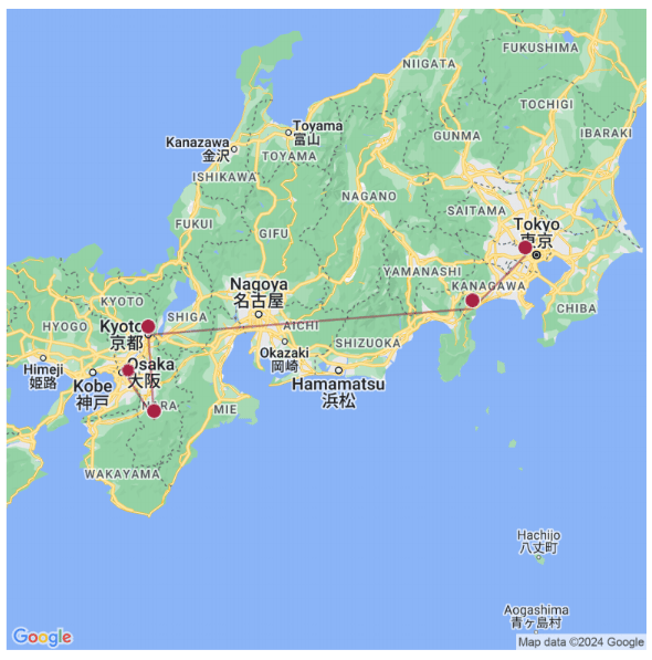 votre parcours de 11 jours en groupe au japon avec l'exposition universelle en 2025 avec Calliope Travel