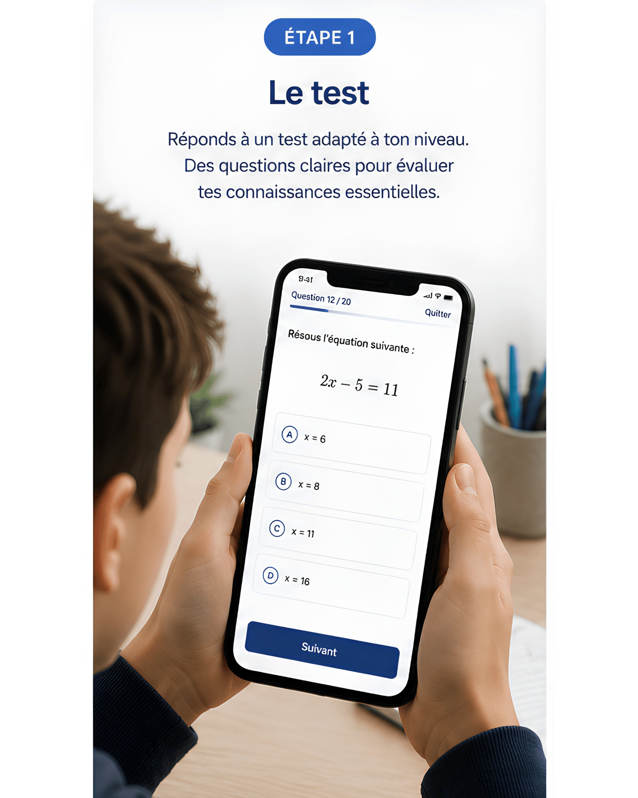 Le test 📝