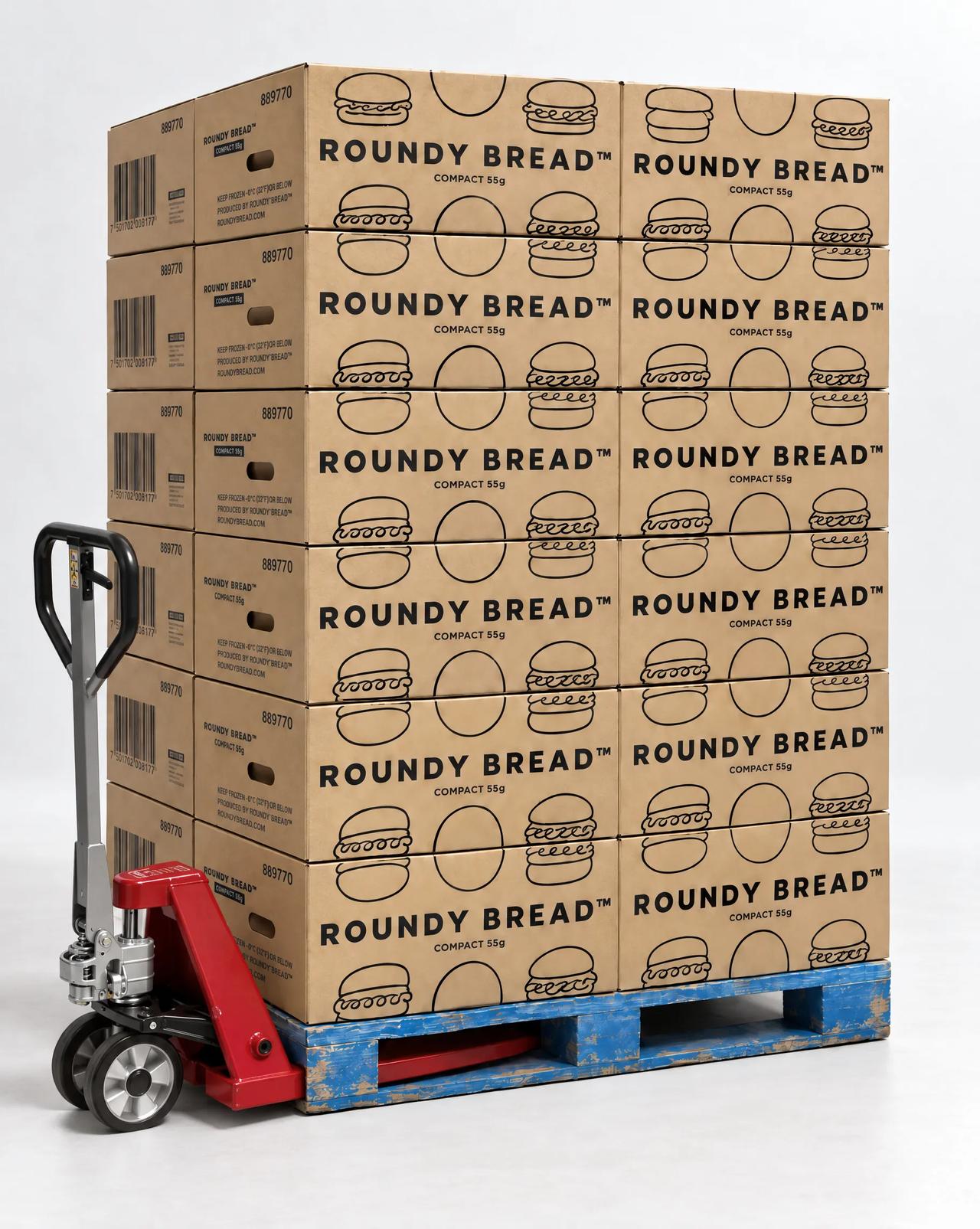 Boîte de pain Roundy Bread avec instructions de préparation.